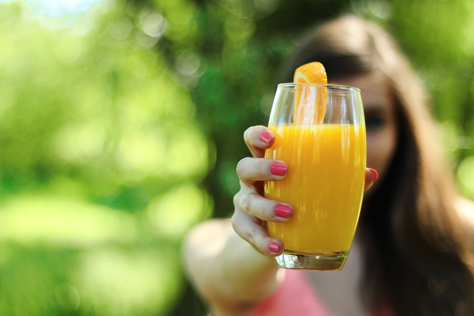 zdrowy sok pomarańczowy
