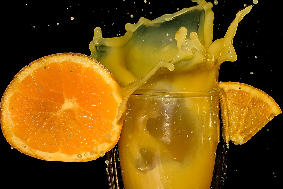 zdrowy sok z pomarańczy